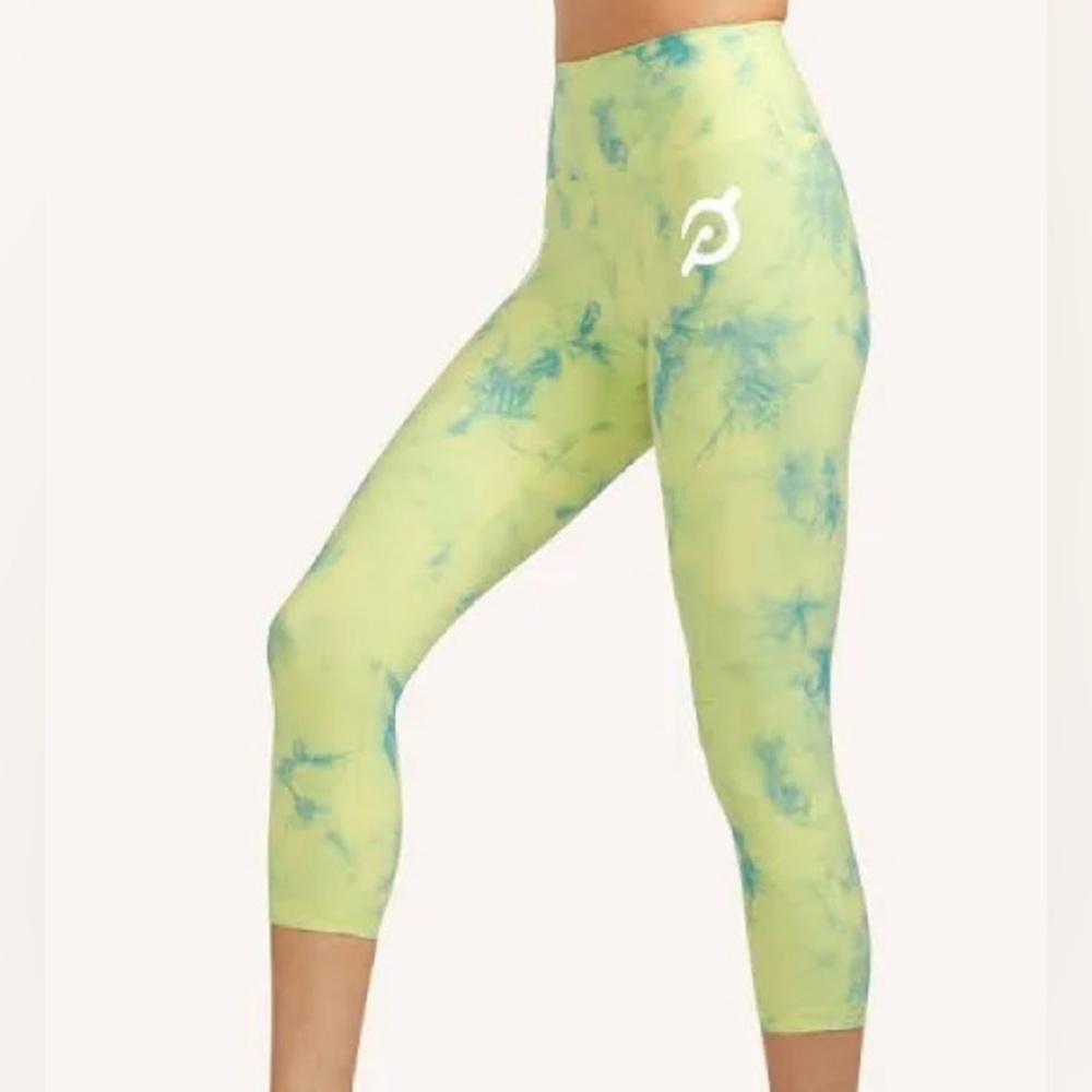 Peloton Cadent Capri Leggings Tie Dye Size Large